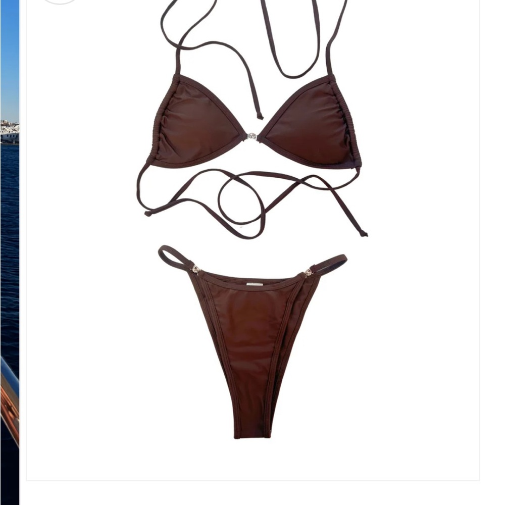 Strawberry Milk Mob Juno Bikini NWOT